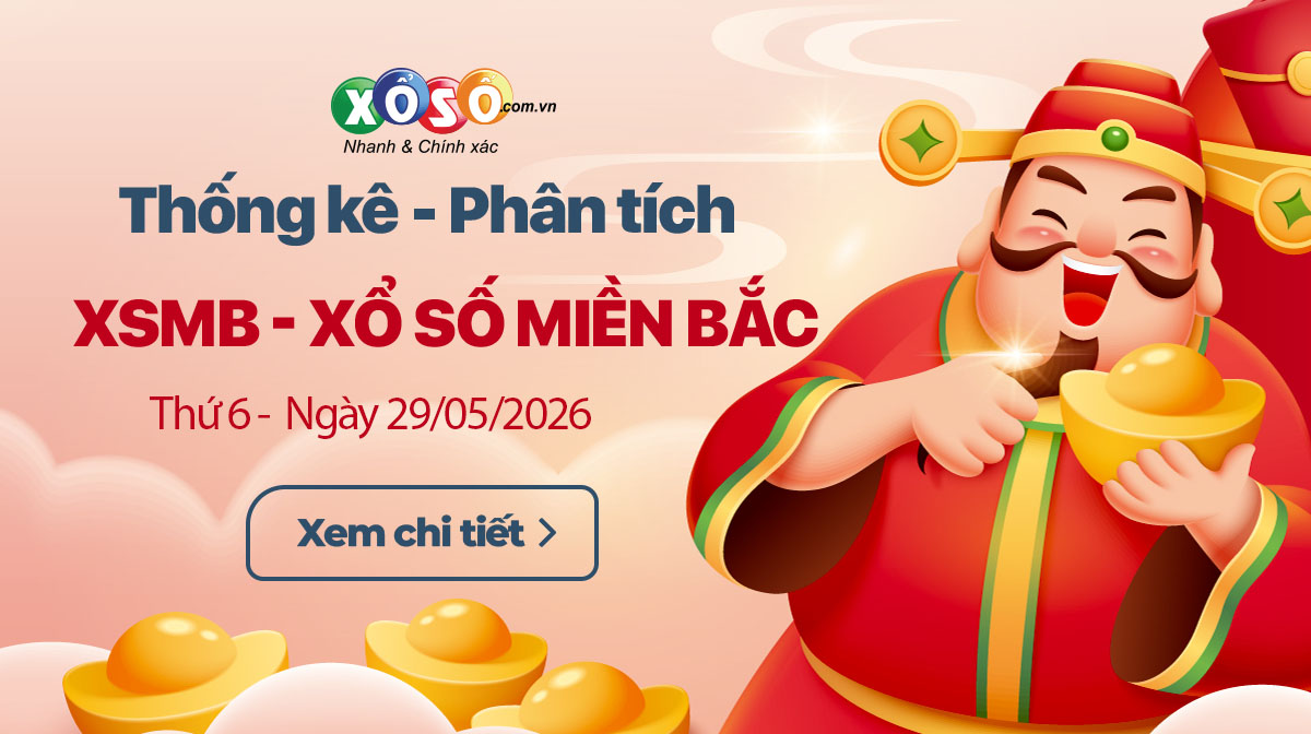 Thống Kê XSMN 2952026 - Tổng Hợp Xổ Số Miền Nam Thứ 6 ngày 295 2